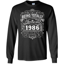 Awesome Since 1986 31st Birthday T Shirt 31 Years Old