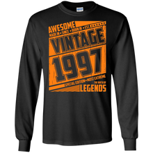 Legends Awesome are born Retro Vintage made in 1997 20th