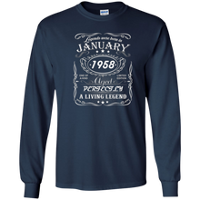 Legends Were born in January 1958 - 60th Birthday Gift