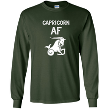 Zodiac Capricorn AF T-Shirt Gifts Funny Astrology Signs Tee
