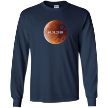 Blood Moon Total Lunar Eclipse on January 31, 2018 T Shirt