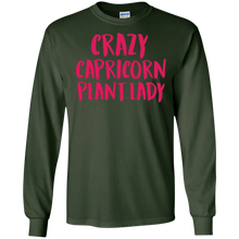 CRAZY CAPRICORN PLANT LADY I LOVE MY HOUSE PLANTS T-SHIRT