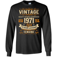 Vintage Genuine Made In 1971 46th Birthday Gift 46 years old