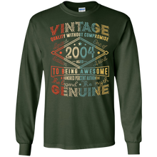 Vintage Genuine Retro Made In 2004 13th Birthday Gift 13 yrs