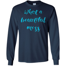 What A Beautiful Mess Motivational Distressed T-Shirt