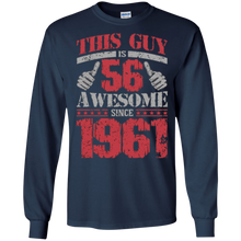 Vintage Born in 1961 56th Birthday Gifts 56 This Guy Awesome