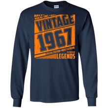 Legends Awesome are born Retro Vintage made in 1967 50th