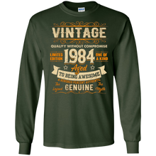 Vintage Genuine Made In 1984 33rd Birthday Gift 33 years old