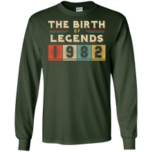Retro The Birth Of Legend USA 1982 35th Birthday Gift 35 yrs