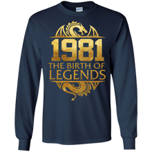 1981 The Birth Of Legends Vintage Classic 37 Years Old 37th