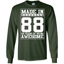 Birthday Gift For 29 Years Old 1988 Tee Shirt