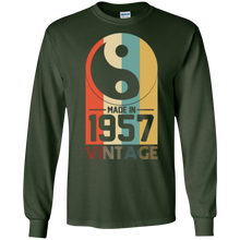 Vintage Yin Yang Retro Made In 1957 61st Birthday Gifts 61