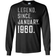 Legend Since January 1960 Shirt - 58th Birthday Gifts