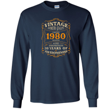Legends Vintage Made In 1980 38th Birthday Gift 38 years old