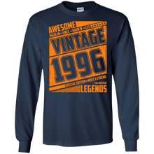 Legends Awesome are born Retro Vintage made in 1996 21th