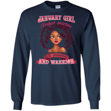 January Girl Perfect Mixture Of Princess And Warrior Shirt