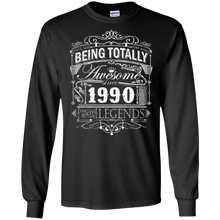 Awesome Since 1990 27th Birthday T Shirt 27 Years Old