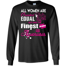 Funny Aquarius Shirt - All Women Are Created Equal But ...