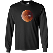 Blood Moon Total Lunar Eclipse on January 31, 2018 T Shirt