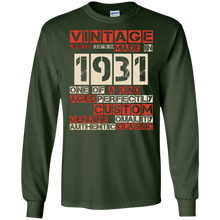 Vintage Genuine Made In 1931 87th Birthday Gift 87 years old