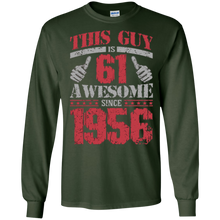 Vintage Born in 1956 61st Birthday Gifts 61 This Guy Awesome