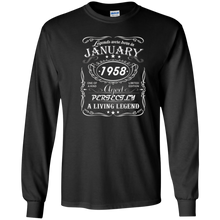 Legends Were born in January 1958 - 60th Birthday Gift