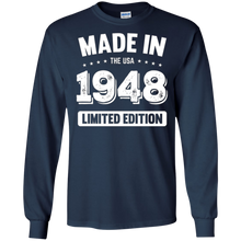 69th Birthday Gift T Shirt - Made In 1948 T-Shirt 1948 Shirt