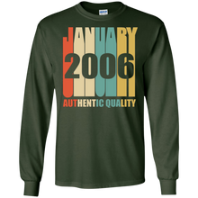 Retro January 2006 T-Shirt Vintage 12th Birthday Gift Shirt