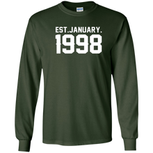 Happy 1998 it's My 19 th Birthday Gift Ideas Tshirt For Love