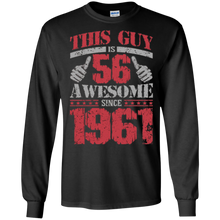 Vintage Born in 1961 56th Birthday Gifts 56 This Guy Awesome