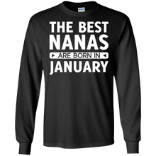 The Best Nanas Are Born In January T-Shirt