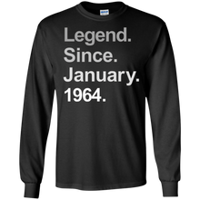 Legend Since January 1964 TShirt - 53rd Birthday Gift Shirt