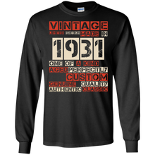 Vintage Genuine Made In 1931 87th Birthday Gift 87 years old
