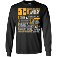 legends are born in january